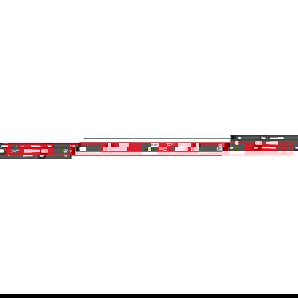 Box Beam, I-Beam & Torpedo Levels; Level Type: I-Beam; Length (Inch): 48; Magnetic: Yes; Accuracy: 0.0005 in; Body Material: Aluminum; Top Read: Yes; Graduation Location: Front; Housing Color: Red; Black; Features: Lightweight; Durable; Impact Resistant